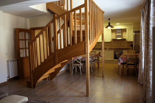 Habitación camas separadas detalle